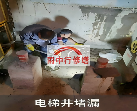 锡林郭勒星雨华府电梯井堵漏案例